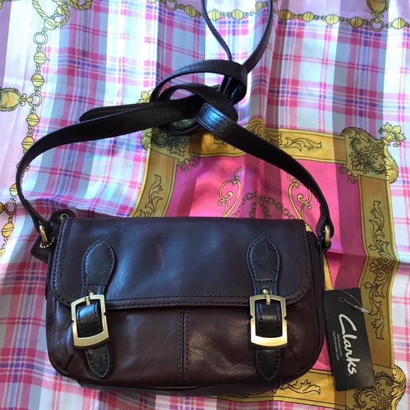 clarks purple handbag